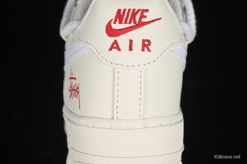 Nike Stussy x Air Force 1 '07 Low Casual Sneakers - ZH0316-047