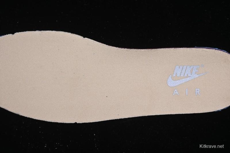 Nike Air Force 1 '07 Low Top Sneakers with Full-Grain Leather and Air Cushion - DD8959-111