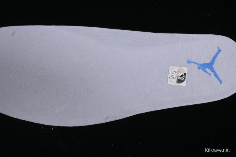 Nike Air Jordan 3 Retro "Lucky Shorts" Basketball Shoes with University Blue and White Colorway - CT8532-101