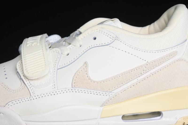Nike Air Jordan Legacy 312 Low Sneakers with Velcro Strap and Triple Fusion Design - FQ7827-102