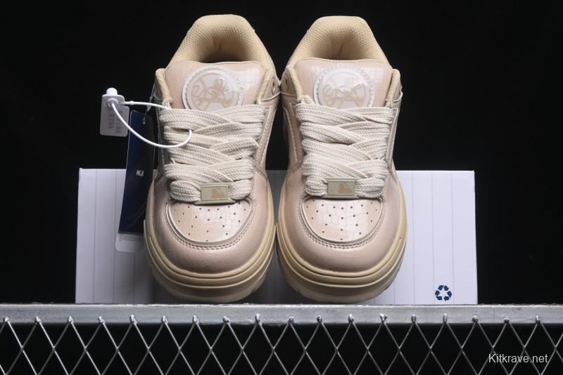 New York Yankees MLB Chunky Liner Wide Lux Platform Sneakers - 3ASXCWL4N50BGS