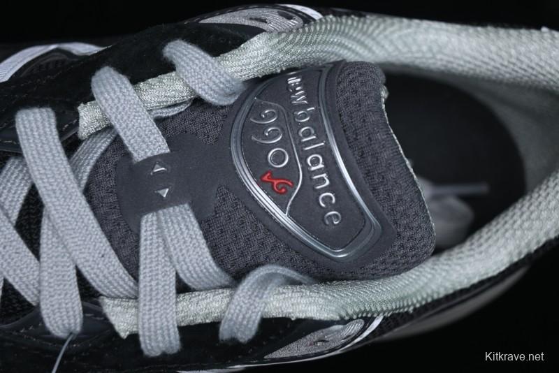 New Balance 990 Series High-End Made in USA Retro Casual Running Shoes - M990BK6