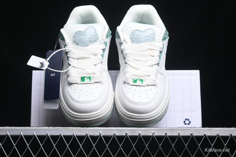 New York Yankees MLB Chunky Liner Wide Saffiano Platform Casual Sneakers - 3ASXCWN4N07MTM