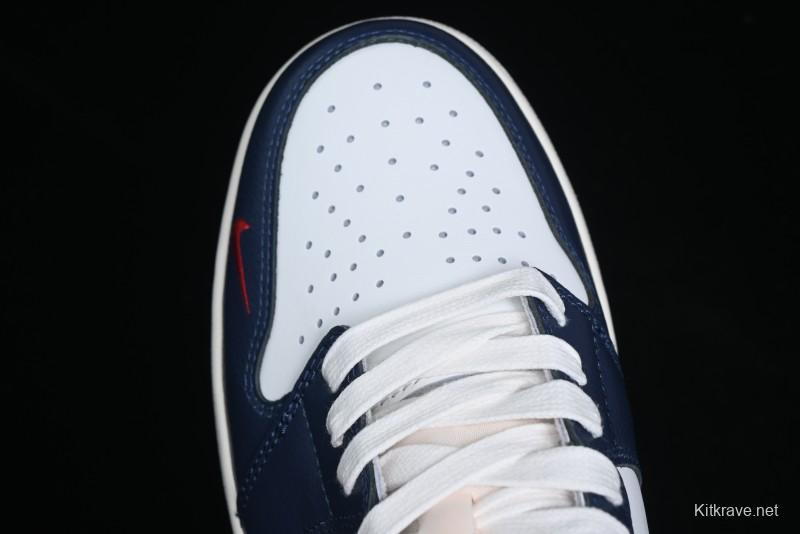 Nike Air Jordan 1 Low OG "Howard University" Casual Sneakers - HQ2993-100