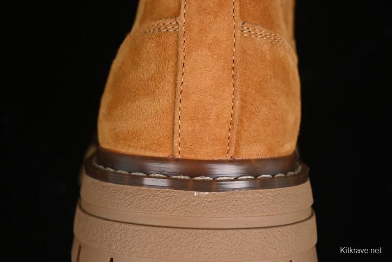 Timberland Classic Mid Waterproof Insulated Boot with Premium Suede Leather - TB10069-1YELLOW