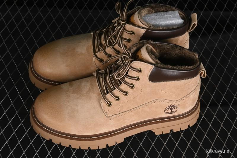 Timberland Outdoor Insulated Mid-Top Casual Tan Boots - TB10069-1BEIGE