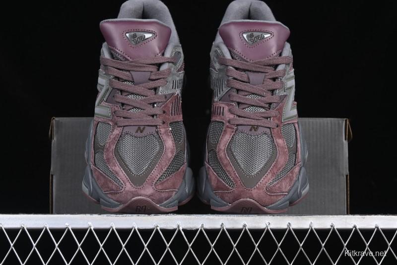 New Balance 9060 Retro Casual Running Sneakers with ABZORB Cushioning Technology - U9060BCG