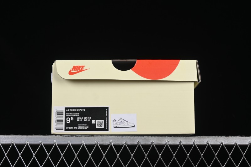 Nike Air Force 1 '07 Low Stussy Collaboration Embroidered Mini Swoosh Casual Sneakers - XZ6188-630