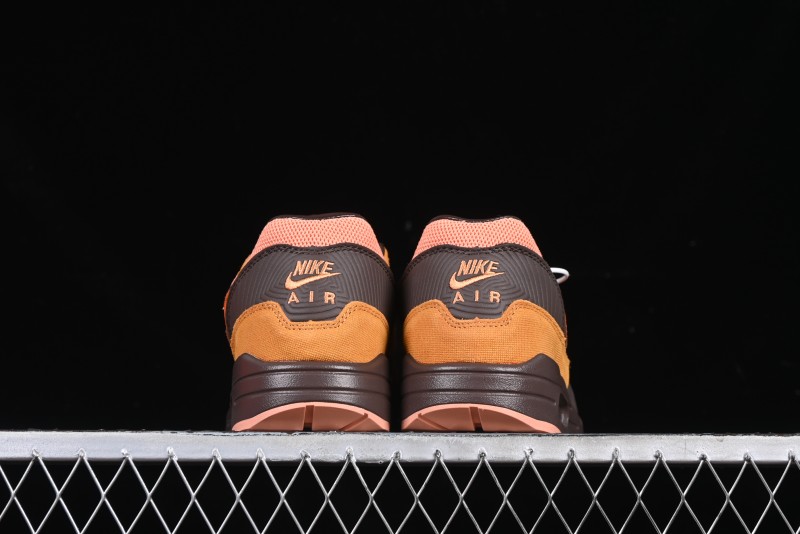 Nike Air Max 1 Retro Running Shoes with Half-Sole Air Cushion - HF7346-200