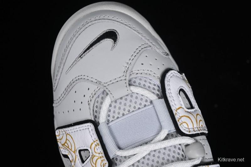 Nike Air More Uptempo 96 QS Scottie Pippen OG Series Classic High Street Versatile Casual Sports Culture Basketball Shoes - FB3021-001