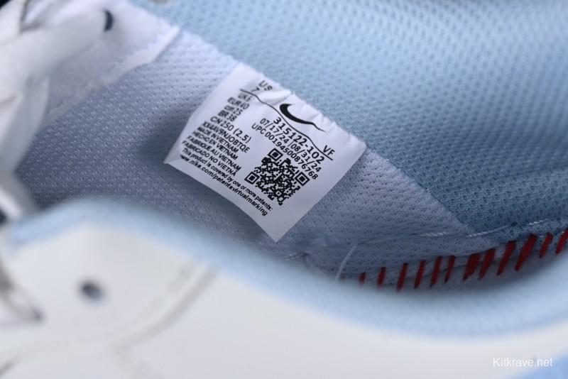 Nike Air Force 1 '07 Low Light Blue Casual Sneakers - 315122-102