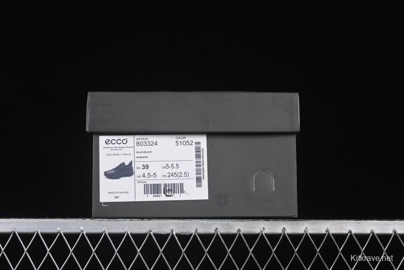 ECCO BIOM C-Trail Waterproof Leather Sports Casual Shoes with Gore-Tex Membrane and Natural Motion Technology - 80332451052