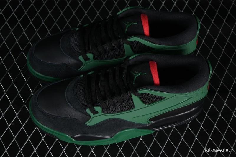 Nike Air Jordan 4 Remastered Sneakers with Textile Mesh Leather and Suede Upper - FQ7939-003