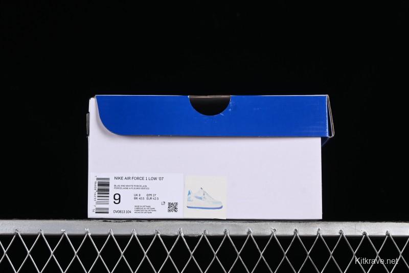 Nike Air Force 1 '07 Low Linglong Porcelain Low-Top Casual Sneakers - DV0813-104