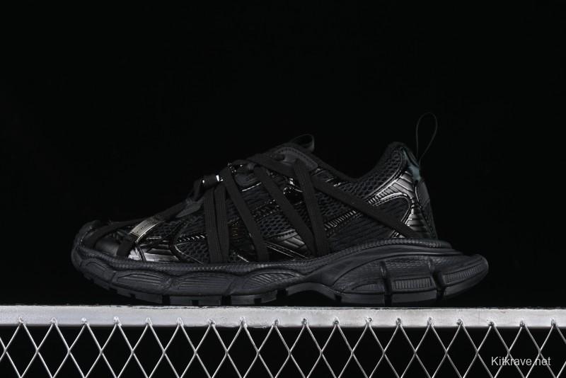 Balenciaga Phantom Sneaker 3XL Trendy Running Shoes with Transparent Heel Strap - W3XCH1000