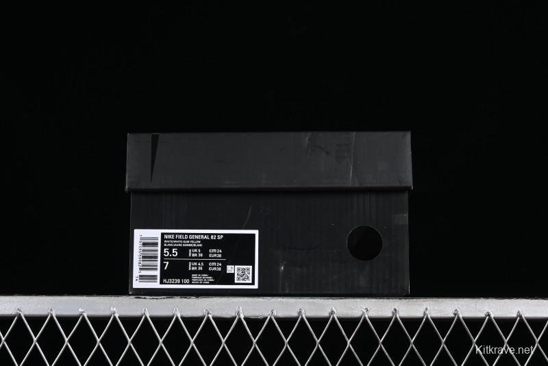 Nike Field General 82 Casual Sneakers in Classic Black & White - HJ3239-100