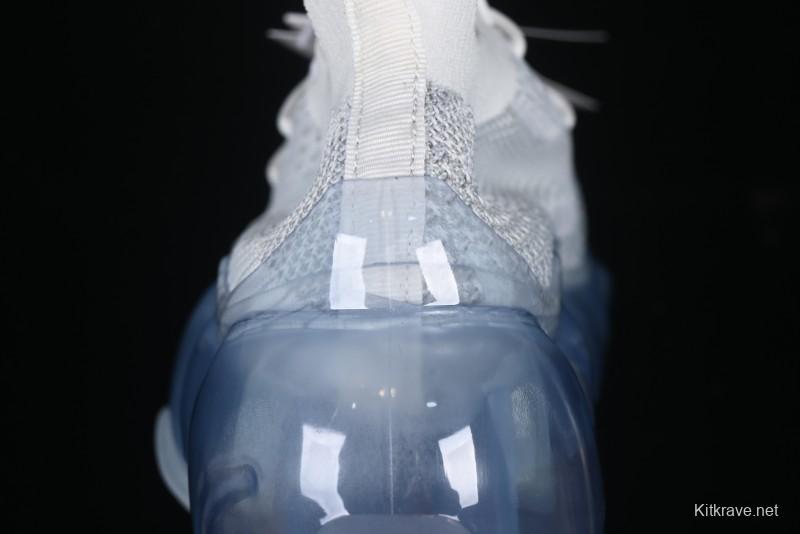 Grounds Bubble High Platform Sneakers White Gray - AJE5