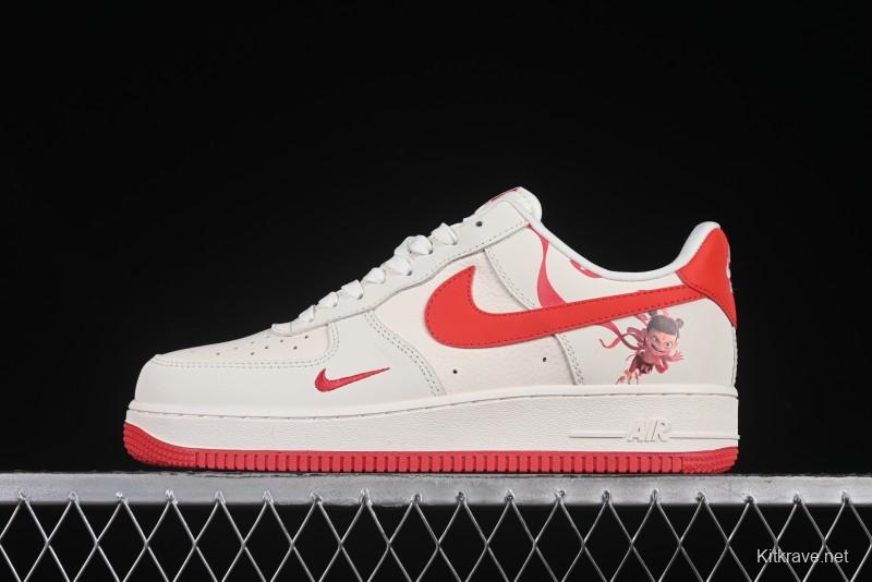 Nike Air Force 1 '07 Low Nezha Collaboration Demon Pill Low-Top Casual Sneakers - XZ6188-199