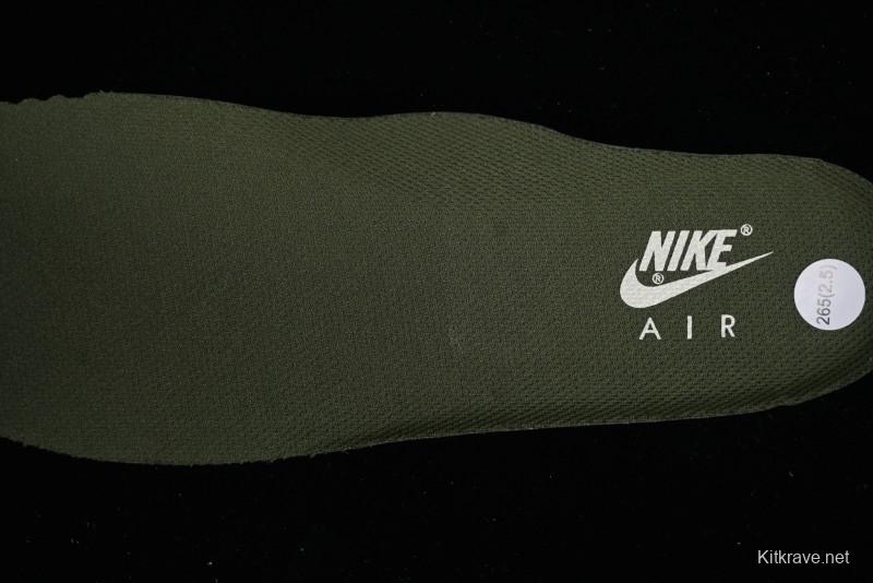 Nike Undefeated x Air Force 1'07 Low Military Green Hemp Rope Casual Sneakers - UT2023-202