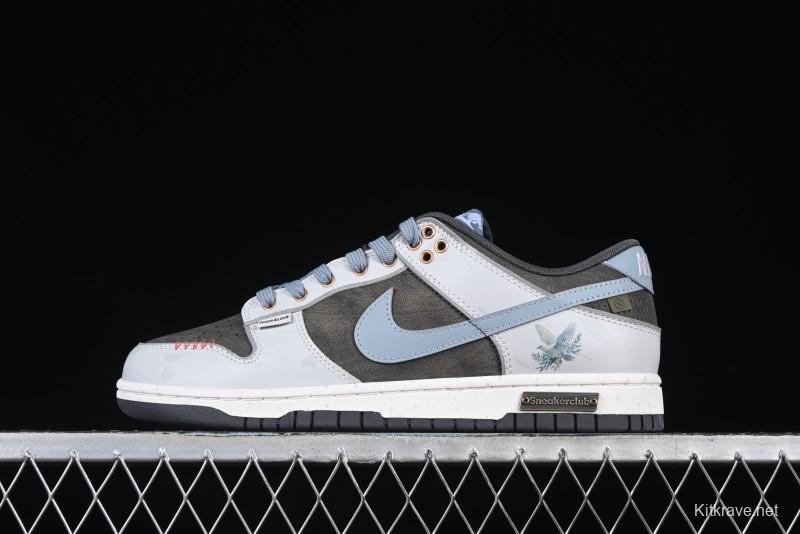 Nike SB Dunk Low Peace Dove Anniversary High-End Custom Low-Top Casual Skate Shoes - GB1220-010