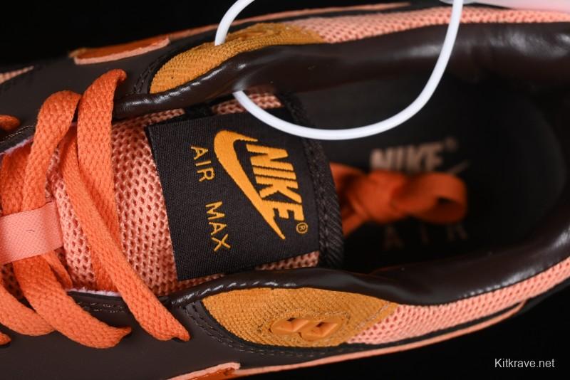 Nike Air Max 1 Retro Running Shoes with Half-Sole Air Cushion - HF7346-200