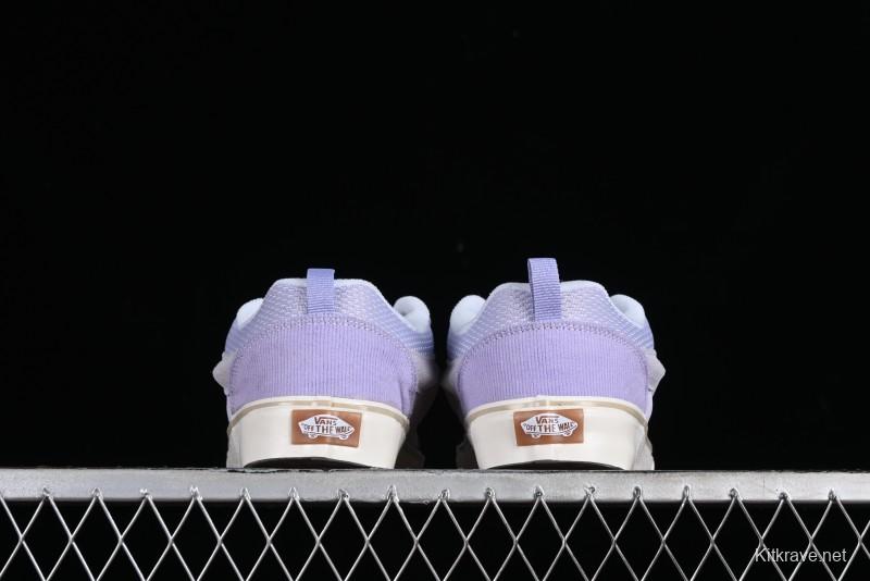 Vans Knu-Skool VR3 LX Low-Top Retro Sneakers in Dusty Purple - VN0009QCB9P