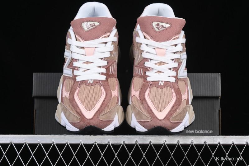 New Balance 9060 Retro Casual Running Sneakers with ABZORB Cushioning Technology - U9060EEH