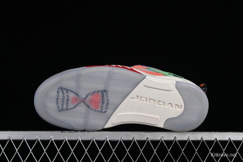 Nike Air Jordan 5 Low Doernbecher Retro Basketball Shoes - DR6287-486