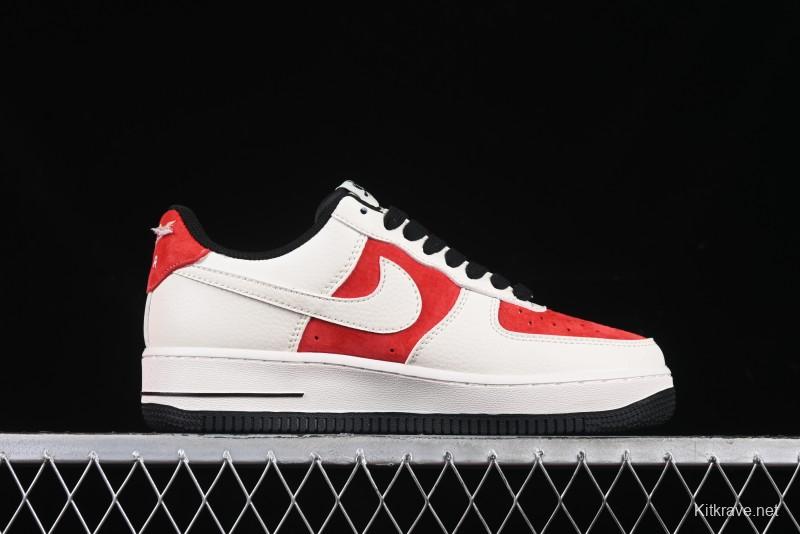 Nike Air Force 1 '07 Low The North Face Collaboration Year of the Snake Limited Edition Golden Snake Design Low-Top Casual Sneakers - DM6688-028