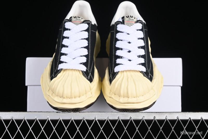Wayne Original Sole Leather Low Sneaker with Melted Ice Cream Outsole - W.E5