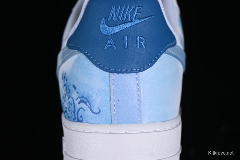 Nike Air Force 1 '07 Low Linglong Porcelain Low-Top Casual Sneakers - DV0813-104