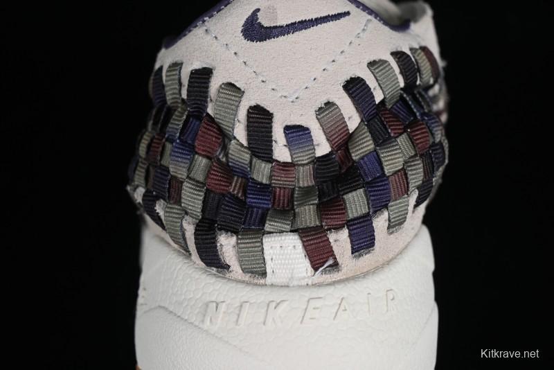 Nike Air Footscape Woven Asymmetrical Weave Slip-Resistant Low-Top Lifestyle Sneakers - FV3615-191