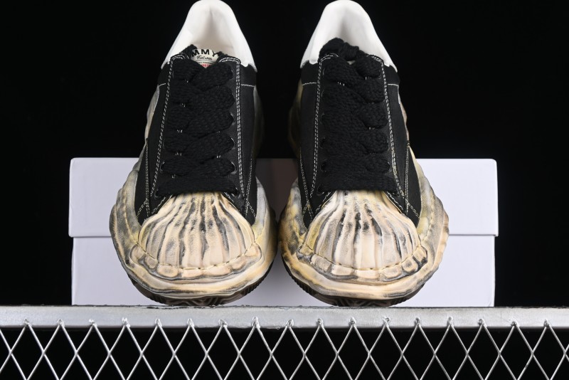 Wayne MMY Original Sole Leather Low Sneaker with Deconstructed Ice Cream Outsole - W.E5