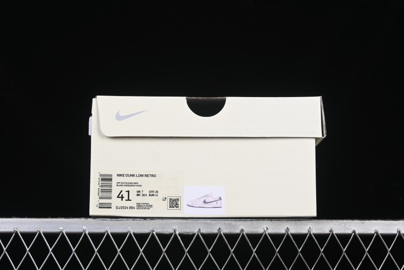Nike SB Dunk Low Chrome Hearts Collaboration Cross Print Grey Swoosh Anniversary Custom Low-Top Casual Sneakers - DJ2024-064