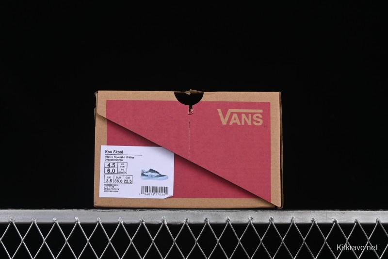 Vans Knu Skool Comfortable Fashion Slip-Resistant Wear-Resistant Low-Top Casual Sneakers - VN000CS0239