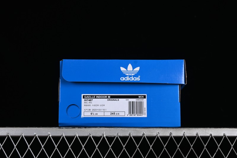 Adidas Originals Gazelle Indoor IH7487 Retro Casual Slip-Resistant Wear-Resistant Low-Top Skate Shoes
