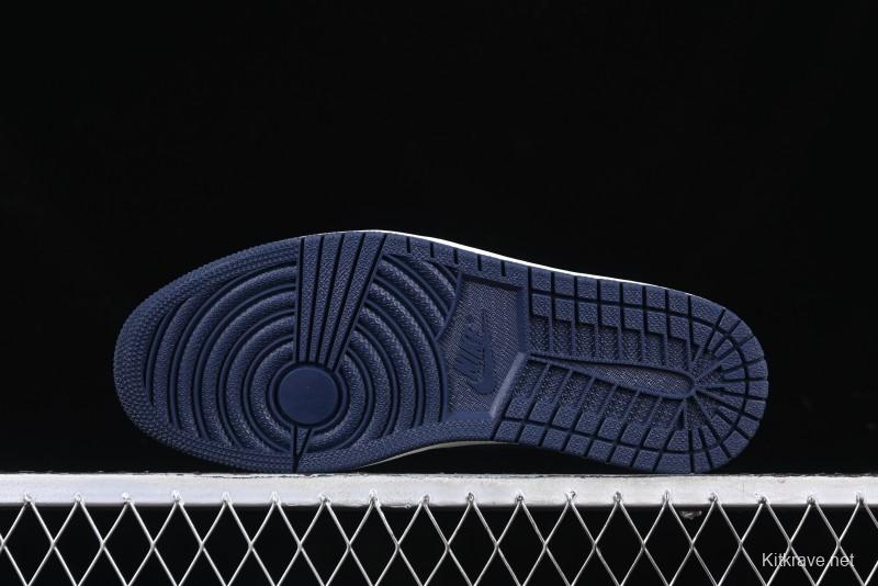 Nike Air Jordan 1 Low OG Obsidian AJ1 Low-top Lifestyle Basketball Shoes - CZ0790-400