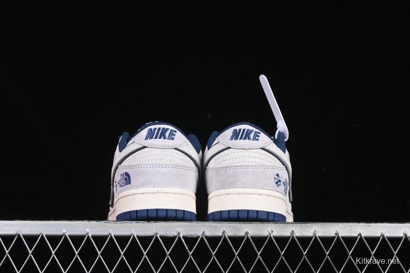 Nike SB Dunk Low The North Face Year of the Snake Collaboration Anniversary Edition Custom Low-Top Casual Skate Shoes - DM6868-014