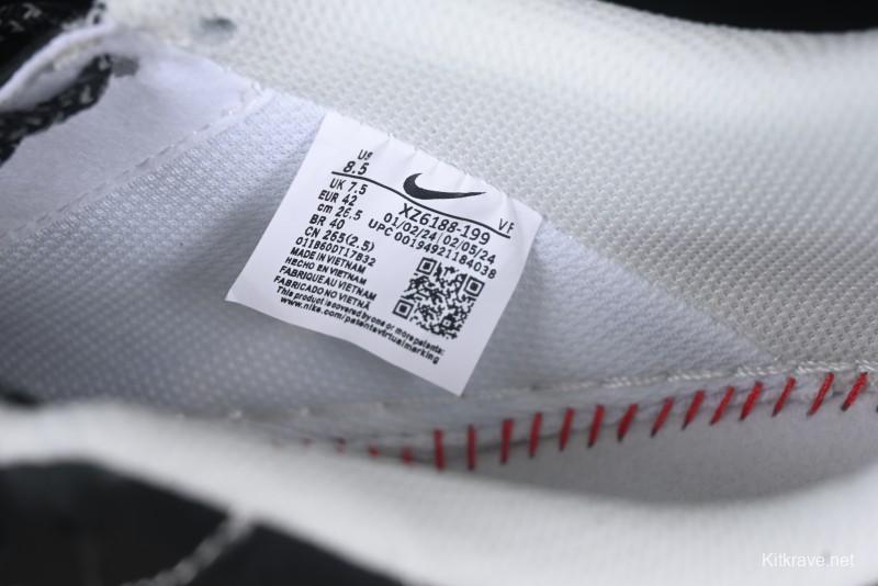 Nike Air Force 1 '07 Low Stussy Collaboration Grey Blue Black Leather Low-Top Casual Sneakers - XZ6188-199