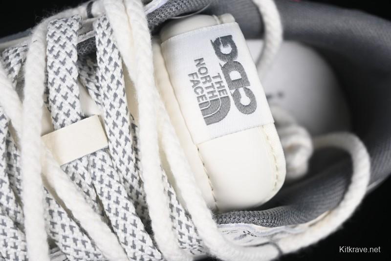 Nike SB Dunk Low The North Face x Supreme Collaboration Light Gray Hook Anniversary Custom Low-Top Casual Skate Shoes - YX5066-230