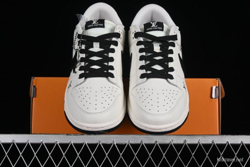 Nike Dunk Low LV Collaboration - Black Lamborghini SB Low Top Casual Sneakers - FC1688-190