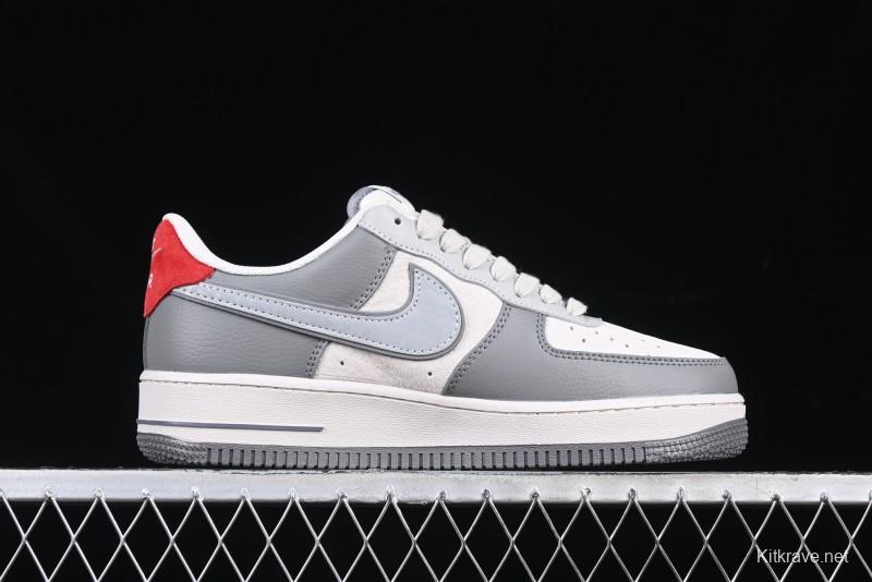 Nike Air Force 1 '07 Low The North Face x CDG Light Grey Casual Sneakers - DM6688-050