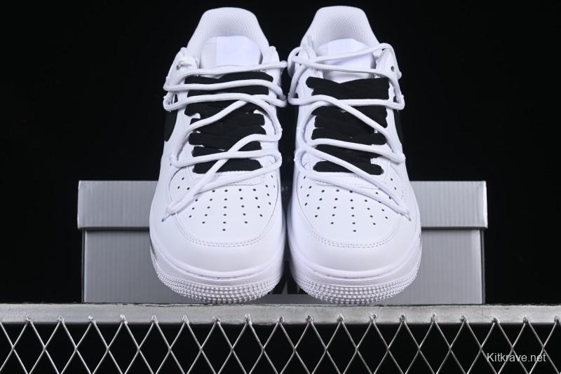 Nike Air Force 1'07 Low Custom 2D Daisy Graffiti Hand-Painted Casual Sneakers - CK0316-060