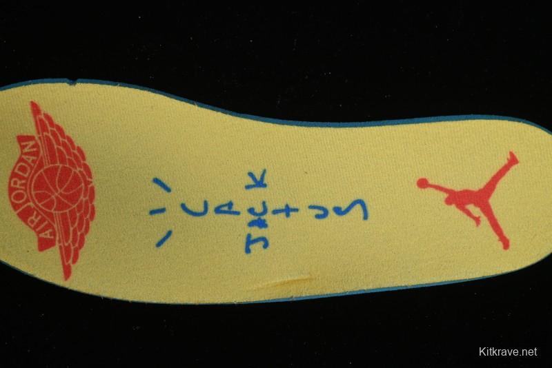 Nike Travis Scott x Air Jordan 1 Low OG Retro Sneakers with Reverse Swoosh - DZ4137-700