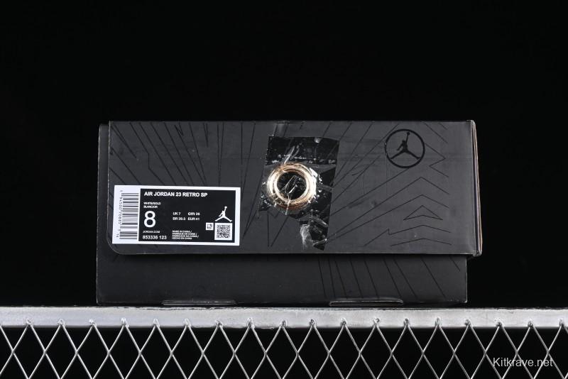 Nike Air Jordan 23 AJ23 Mid Retro Casual Basketball Shoes with Visible Air Cushion - 853336-123