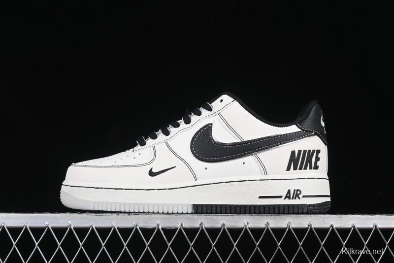 Nike Air Force 1 '07 Low Collaboration Sneakers with Black Stitch Dual-Color Sole - CH6336-515