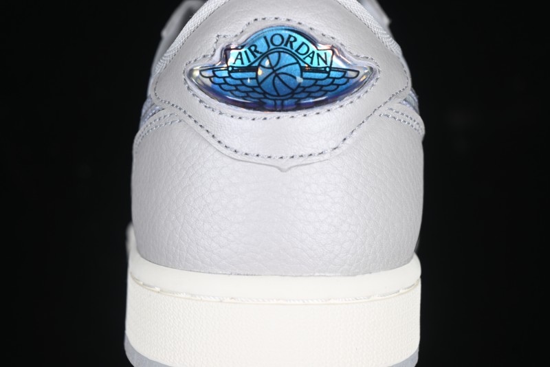 Nike Air Jordan 1 Low OG CNY AJ1 Snake Year Limited Silver Snake Low-Top Retro Basketball Shoes - HF3144-100