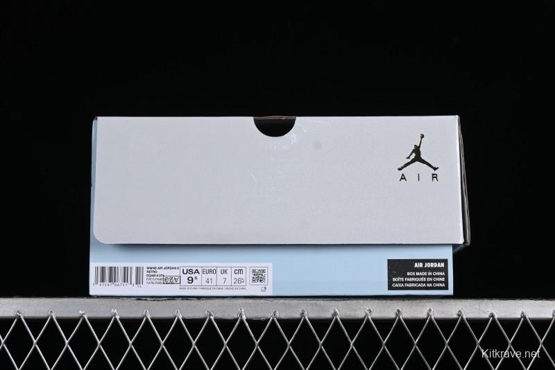 Nike Air Jordan 6 Retro Paris Olympics Sneakers with Metallic Gold Accents - DQ4914-074