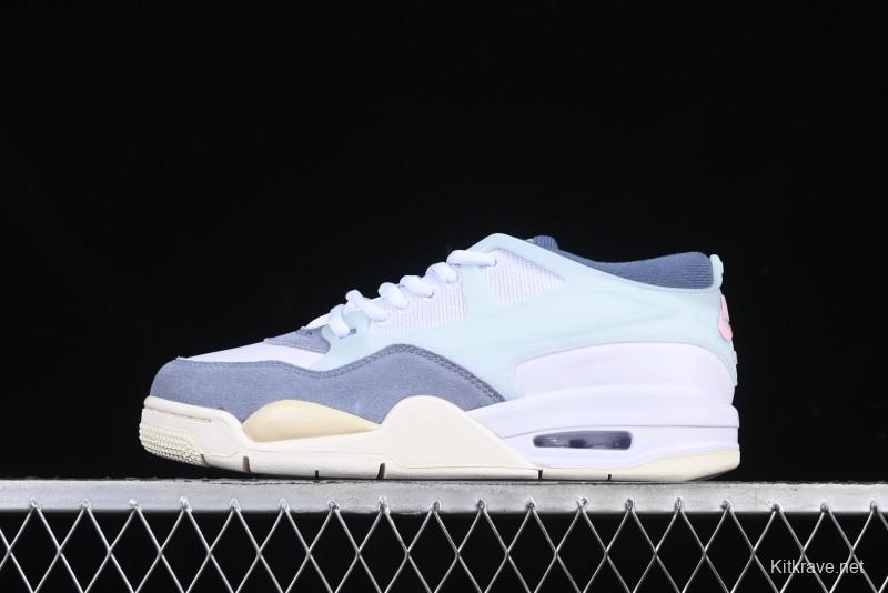Nike Air Jordan 4 Remastered Retro Sneakers in Sky Blue - FQ7939-101