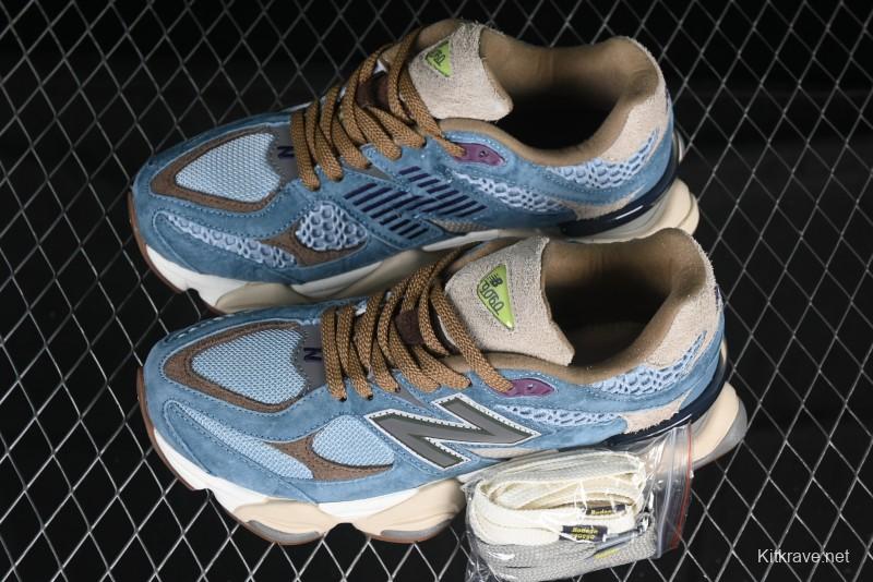 New Balance 9060 Retro Casual Running Sneakers with ABZORB Cushioning Technology - U9060BD1